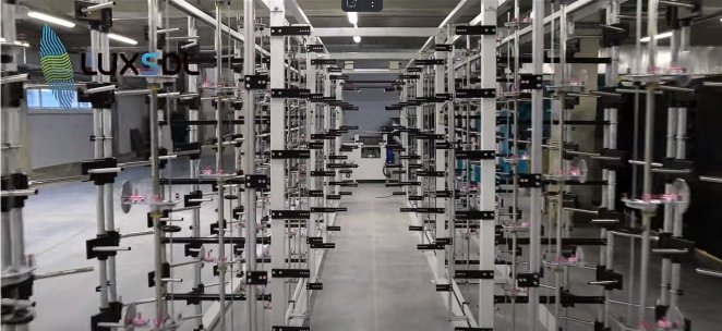 Сетевязальная фабрика Люксол приступила к наладке и тестированию новой производственной линии