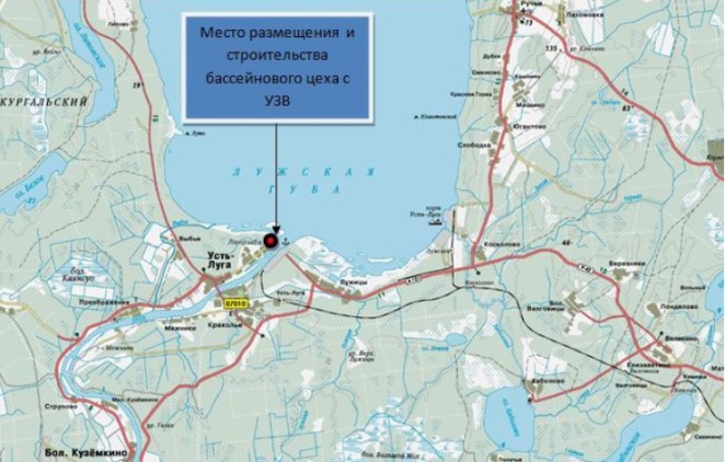 Разработка возможности создания садково-бассейнового хозяйства в Лужской губе после постройки порта Усть-Луга